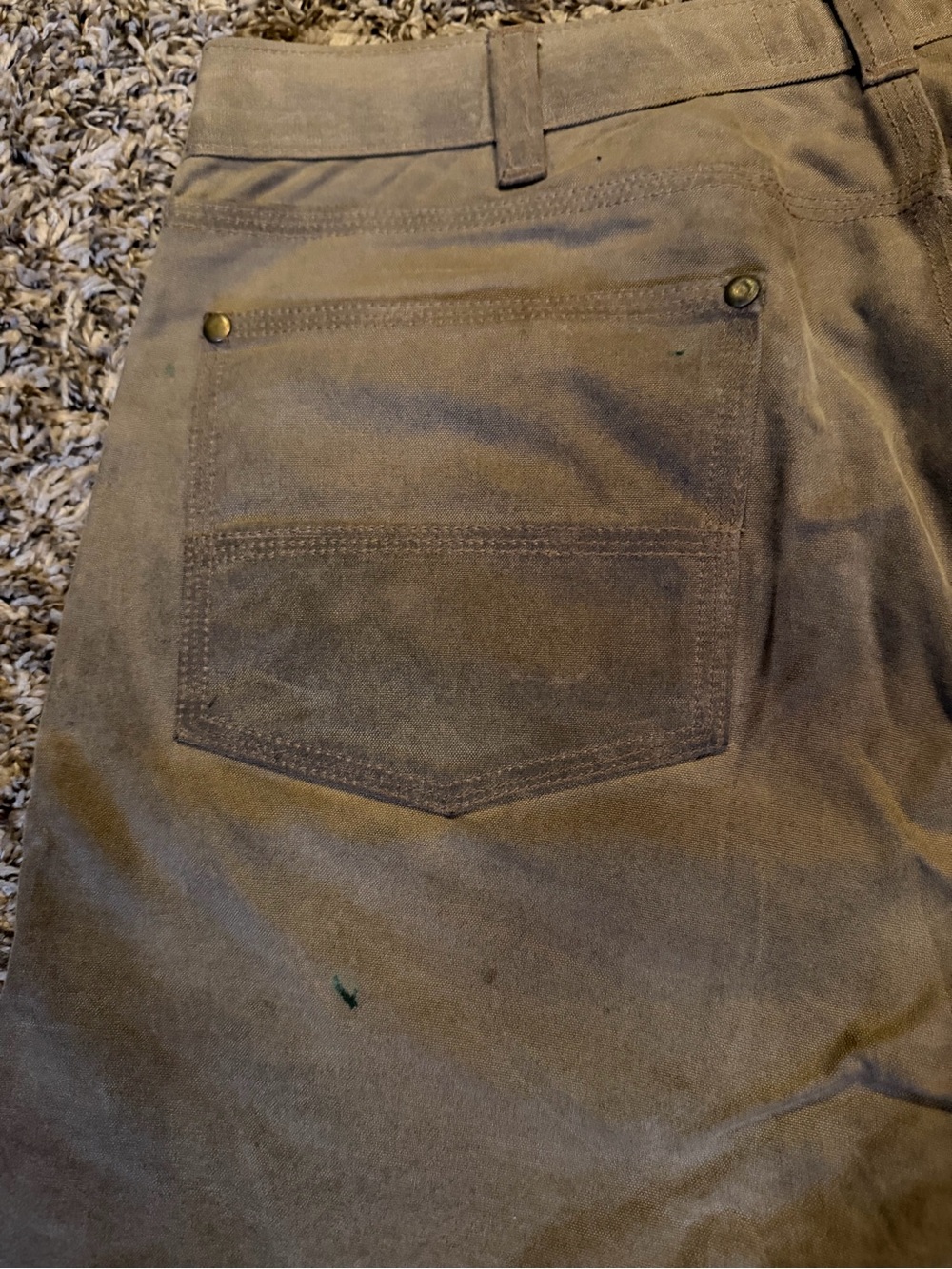 Red Cloud Collective - GN.01 Waxed Canvas Fitted Work Pants Havana - Size 32 - Picture 14 of 17